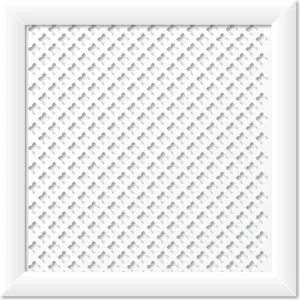 Решетка для батарей 60*60 (белый) - ЦентрСтрой Ставрополь