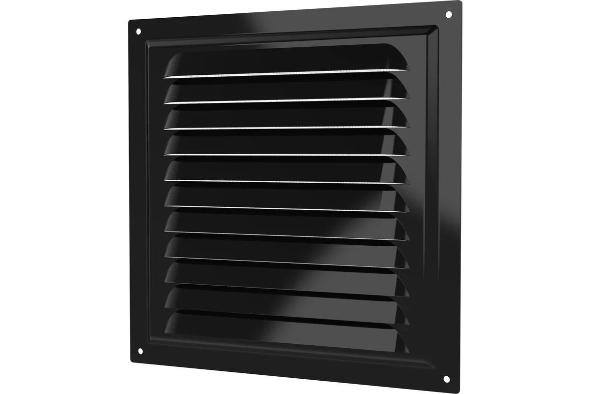Решетка МЭ 200*200 Black ERA - ЦентрСтрой Ставрополь