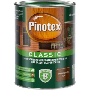 Пропитка Pinotex Classic тик 1л - ЦентрСтрой Ставрополь