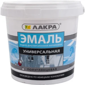 Эмаль акрил. белая п/глянц. 0