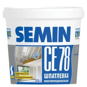 Шпаклевка Semin CE78 new 25кг - ЦентрСтрой Ставрополь