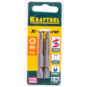 Биты Kraftool HEX4 50мм 26127-4-50-2 - ЦентрСтрой Ставрополь