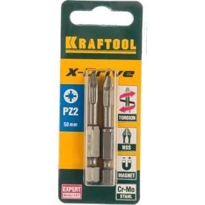 Биты Kraftool РZ2 50мм 26123-2-50-2 - ЦентрСтрой Ставрополь