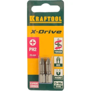 Биты Kraftool РН2 25мм 26121-2-25-2 - ЦентрСтрой Ставрополь