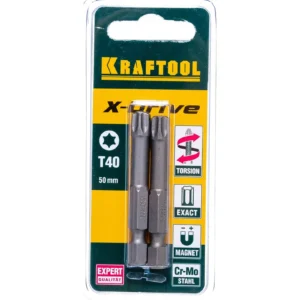 Биты Kraftool Т40 50мм 26125-40-50-2 - ЦентрСтрой Ставрополь