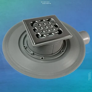 Трап угловой с сухим затвором 10*10 BAD661002 - ЦентрСтрой Ставрополь