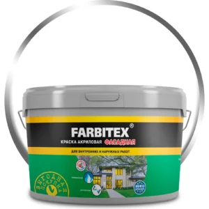 Краска Farbitex фасадная 3кг. - ЦентрСтрой Ставрополь