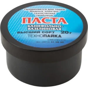 Флюс паста с канифолью 20г 60552 - ЦентрСтрой Ставрополь