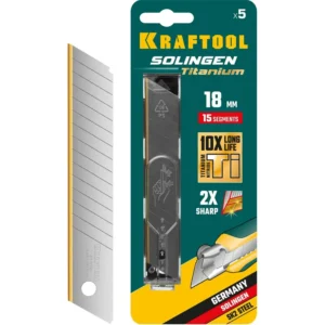 Лезвие Kraftool 18мм 5шт 09605-18-S5