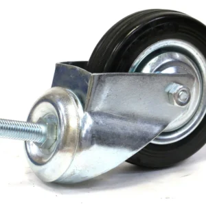 Колесо на резьбе м10 d-50мм 30кг.каучук(33365)