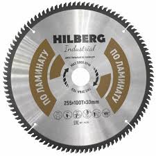Диск пильный Hilberg ламинат 250*100Т/30мм Hl250