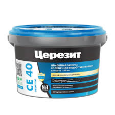 Затирка CERESIT СЕ-40 серый сланец 2кг