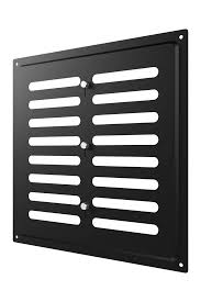 Решетка вентиляц. 250*250 окраш.сталь (2525mer black)