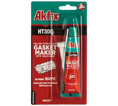 Герметик силикон.высокотемпер. красный Akfikx HT300 50гр.