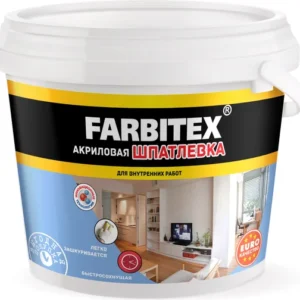 Шпатлевка акриловая Farbitex 3.5кг
